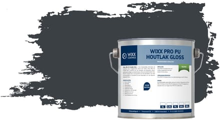 Wixx PRO PU Houtlak Gloss - 1L - RAL 7016 | Antracietgrijs