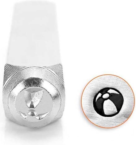 Slagstempel Strandbal | hoogte 6mm