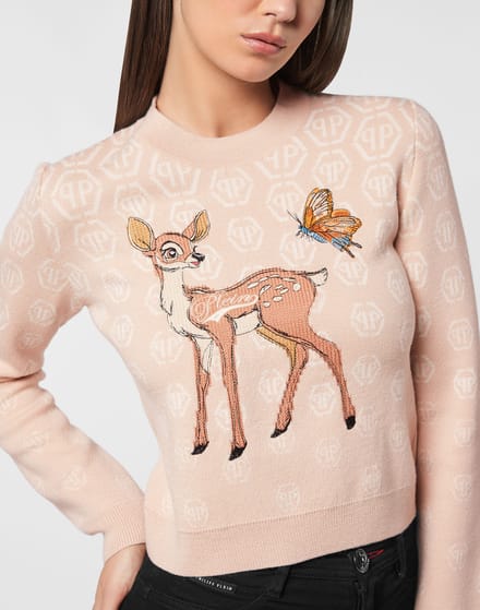 Trui Ronde Hals Ls Monogram