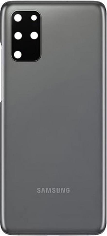Achterkant Geschikt voor Samsung Galaxy S20 Plus – Premium – Grijs