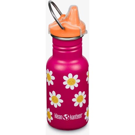 Klean Kanteen Kid Kanteen Classic 355ml - Sippy Cap Happy Flowers