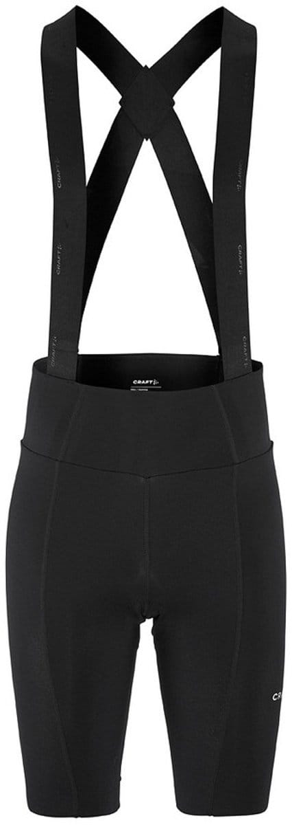Craft fietsbroek kort met bretels Heren Zwart - Endur bibshort C2 - L