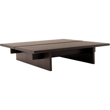 &Tradition Ita salontafel OS3 & OS4 - dark stained oak - Tiefe 110 cm