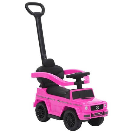 vidaXL Duw-loopauto Mercedes Benz G63 roze