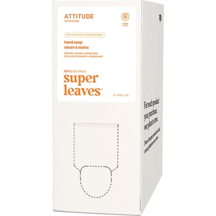 Attitude Bulk2 Go 2l Super Leaves Natuurlijke Handzeep - Orange Leaves