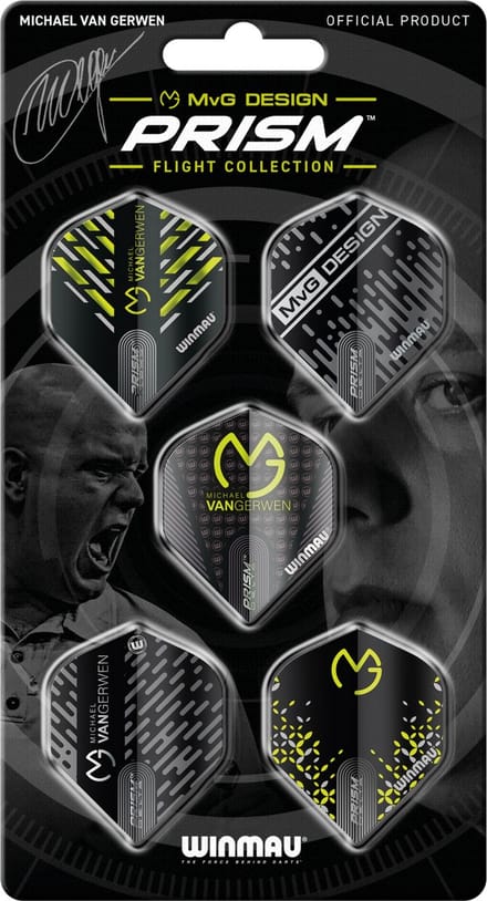 Winmau Michael van Gerwen Prism Flight Collection V2 - Dart Flights