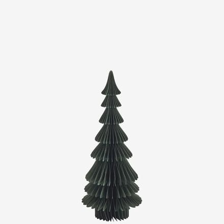 Madam Stoltz - Staande Papieren Kerstboom - Groen - 67 cm