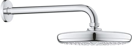 Grohe Tempesta - Hoofddouche 21 cm, 1 straalsoort, douchearm 29 cm, chroom 26411000