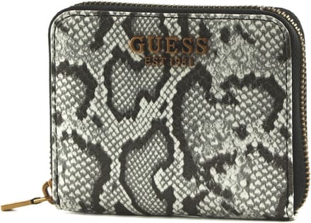 GUESS Portemonnee Laurel SLG Small Zip Around Wallet Natural Veelkleurig