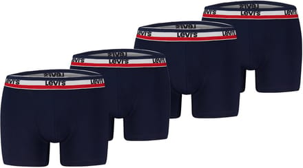 Pack of 4 men's Levis REPEAT LOGO SPW BOXER boxer shorts underwear pants