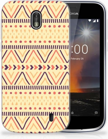 Nokia 1 TPU bumper Aztec Yellow