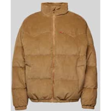Gewatteerd jack met labeldetail, model 'ERMIN’