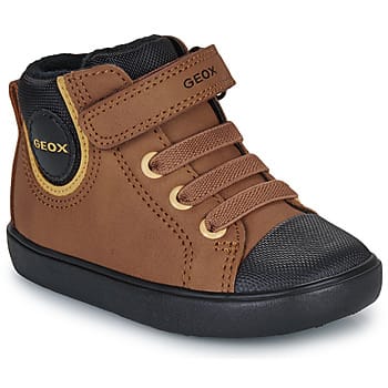 GEOX GISLI PEUTERJONGENS Sneakers - TABAK/ZWART - Maat 21