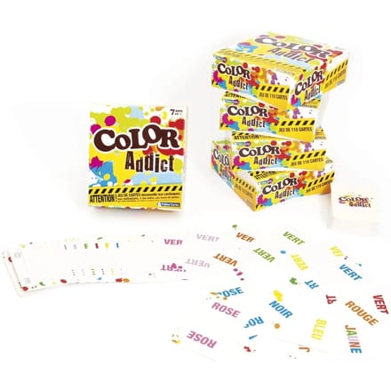 Kleurverslaafde bordspellen Frankrijk Cartes