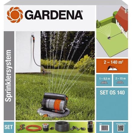 Gardena Pop-Up Sprinkler Set OS 140 8221: Pop-Up Sproeier Set OS 140 8221