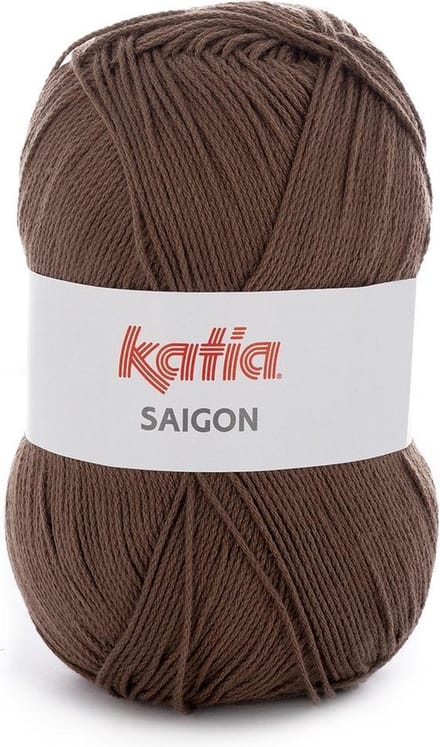 Katia Saigon - 17 bruin - Acryl Garen
