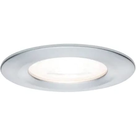 Paulmann Inbouwspot Led Nova 3-stapdim Aluminium 6,5w