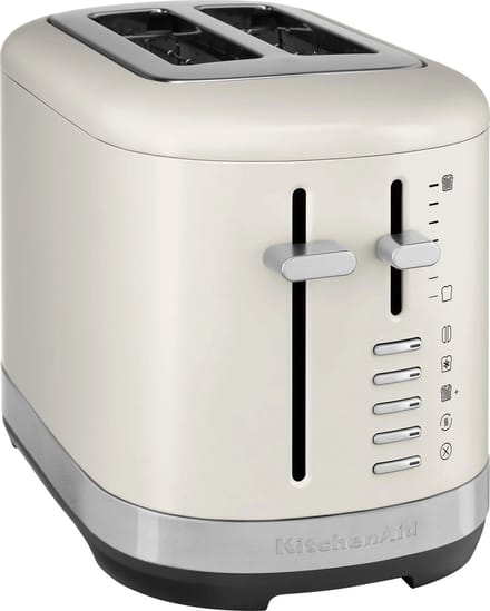 KitchenAid 5KMT2109EPL - Broodrooster - Porcelein Wit - 2 Sleuven - 1100 W - Inclusief kruimellade