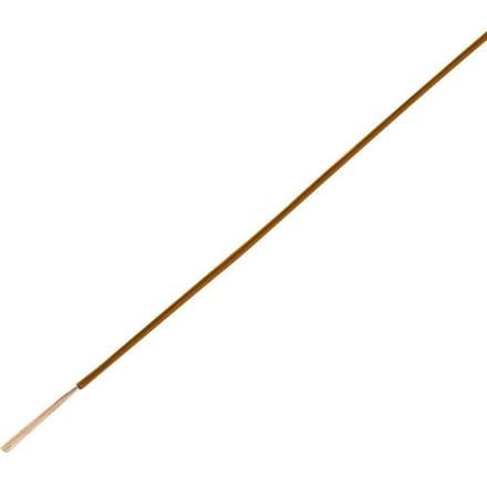 TRU COMPONENTS 1568630 Voertuigkabel FLRY-A 1 x 0.35 mm² Bruin 50 m