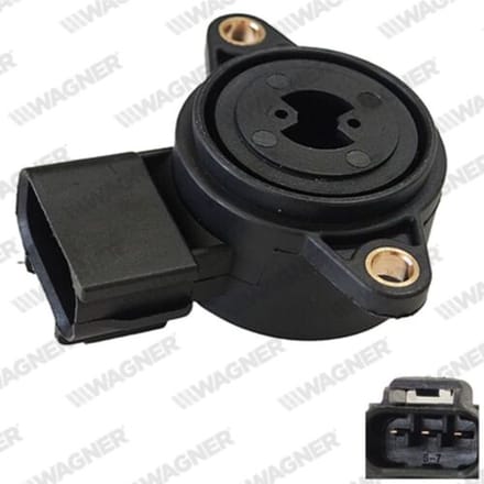Sensor, smoorkleppenverstelling WAGNER THR00035