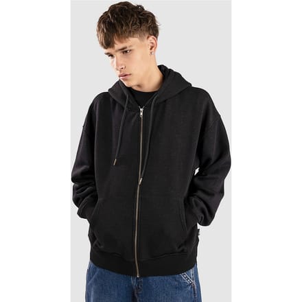Blue Tomato Boxy Zip Hoodie zwart