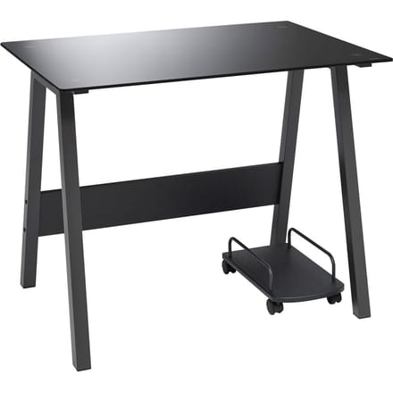 Piranha BARBEL Bureau - Zwart Glas - Compact - PC 7bg