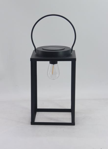 Dilampo - Solar - BODHU - Metalen lamp - met LED gloeilamp - TUINVERLICHTING