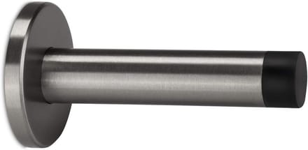 Set van 2 Deurstopper RVS Geborsteld Ø 50 mm voor Wandmontage