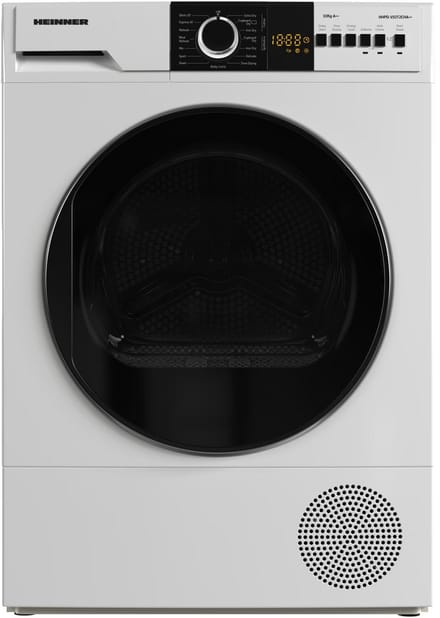 Heinner Warmtepompdroger – 10 KG – Wasdroger – 15 Programma’s – LED Display – Wit