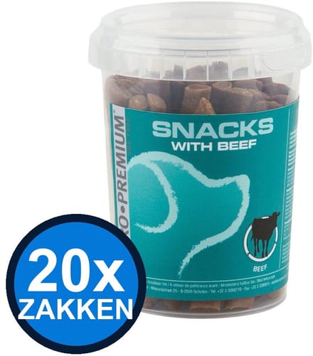20x Euro-Premium - Snack Rund - Hondenvoer Snacks - 300 g