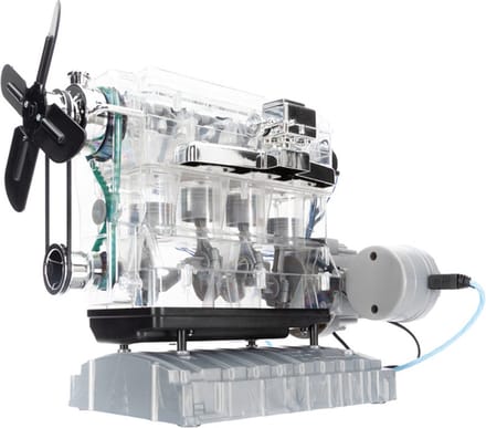 Franzis Modelbouwpakket Militaire voertuigen - 67157-8 Hybrid Engine Kit Plastic - 1:3 -