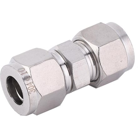 Luchtslangconnector Rechte Type 304 RVS Pneumatische Fitting 4mm6mm8mm10mm12mm10mm