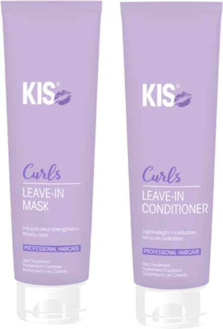 KIS Curls Leave-In Conditioner & Masker Set - 2x150ml