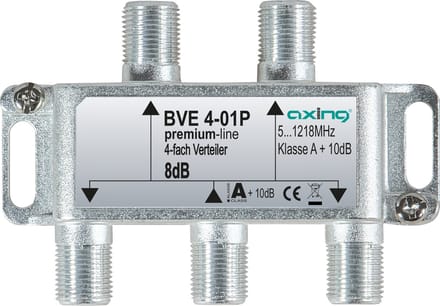 Axing Kabel-TV verdeler 4-voudig 5 - 1218 MHz