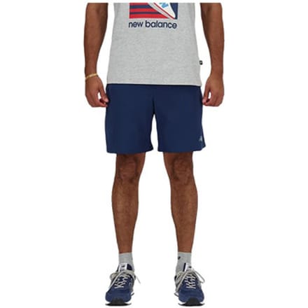 Korte Broek New Balance Shorts ms41232-nny en polyester recyclé