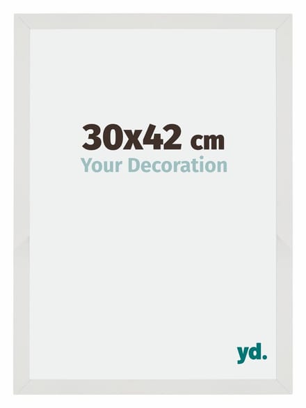 Your Decoration - Fotolijst 30x42 cm - MDF - Wit Mat - Mura