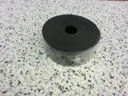 Rubber strip 40x2 op rol SBR oplegrubber