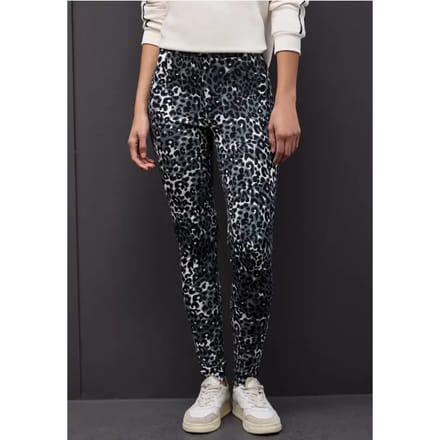 Legging met leopatroon