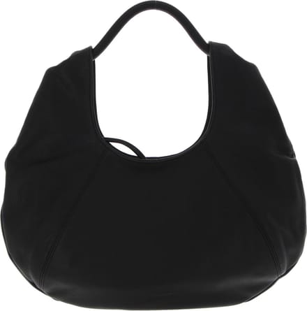 FREDsBRUDER Leren Schoudertas Hibicy Hobo Black Zwart