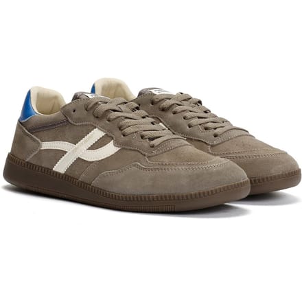 Pompeii Elan Sala Suède Heren Grijze Sneakers