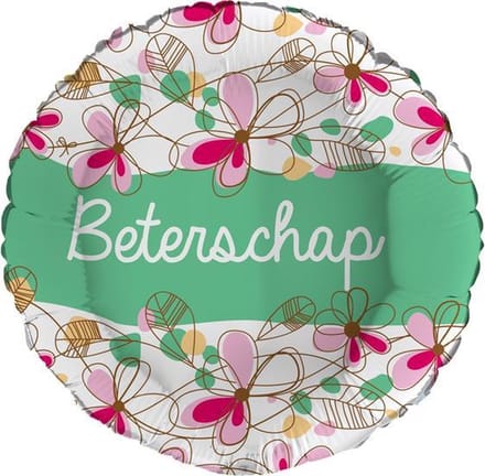 Helium Folie Ballon - Beterschap