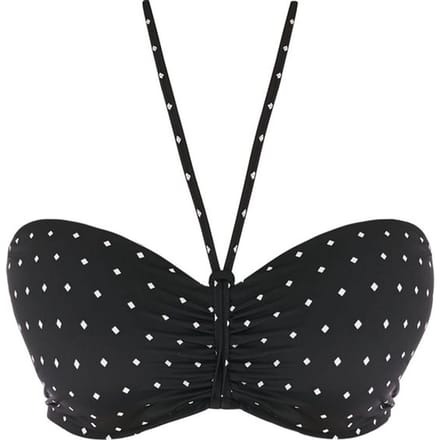 Jewel cove padded bandeau - Maat 75F (EU)