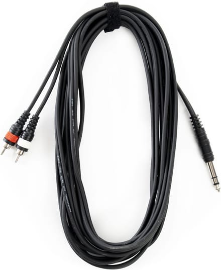 MUSIC STORE Insertkabel 6m Cinch - Insert kabel