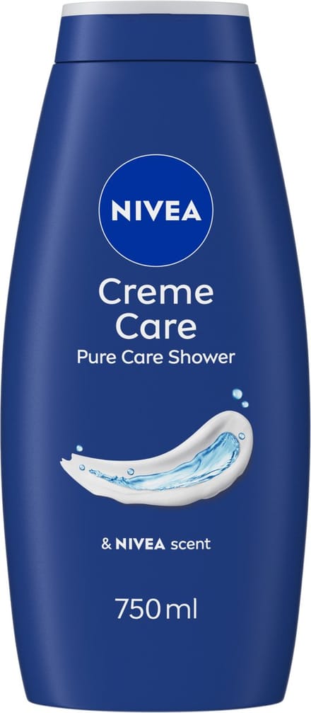NIVEA Crème Care Douchecrème – Body Wash - Met Vitamine C & E – Hydraterend effect - 750 ml