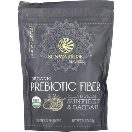 Sunwarrior, Fibres Prébiotiques Bio, 7,4 oz (210g)