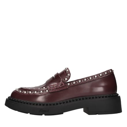 Ash Lage schoenen Bordeaux
