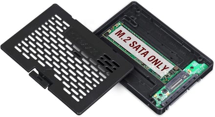 M.2 SATA SSD naar 2,5 inch SATA Adapter - Eenvoudige Installatie