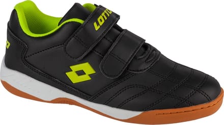 Lotto Shoes Pacer K lage kindersneaker 2600110K zwart/geel