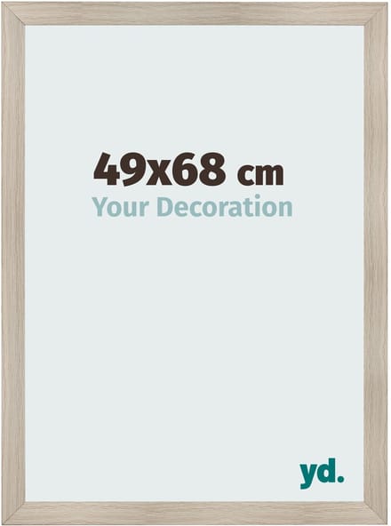 Your Decoration - Fotolijst 49x68 cm - MDF - Eiken Licht - Pisa