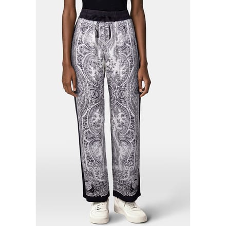 AllSaints Tyler Rafaela Trouse Off White/black Taglia: L | Pantaloni Outlet | Donna | Bianco